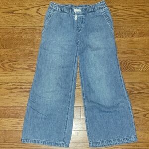 Cat & Jack Denim Blue Wide-Leg Pants